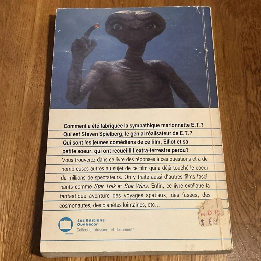 L'Histoire Du Film Et Et D'Autres Films‎ De Science-Fictions French Book Vintage